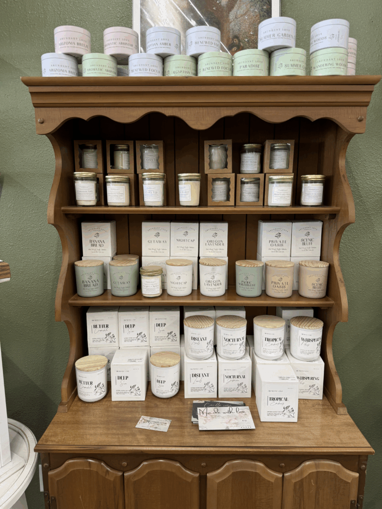 candle display